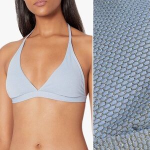 🆕 SEAFOLLY Stardust Halter Bikini Top Bra Bluebell